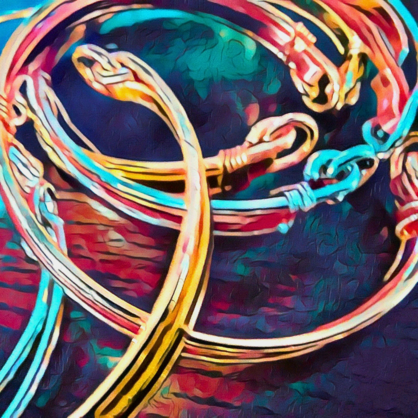 The Wire-Wrap Abstract | Digital Download