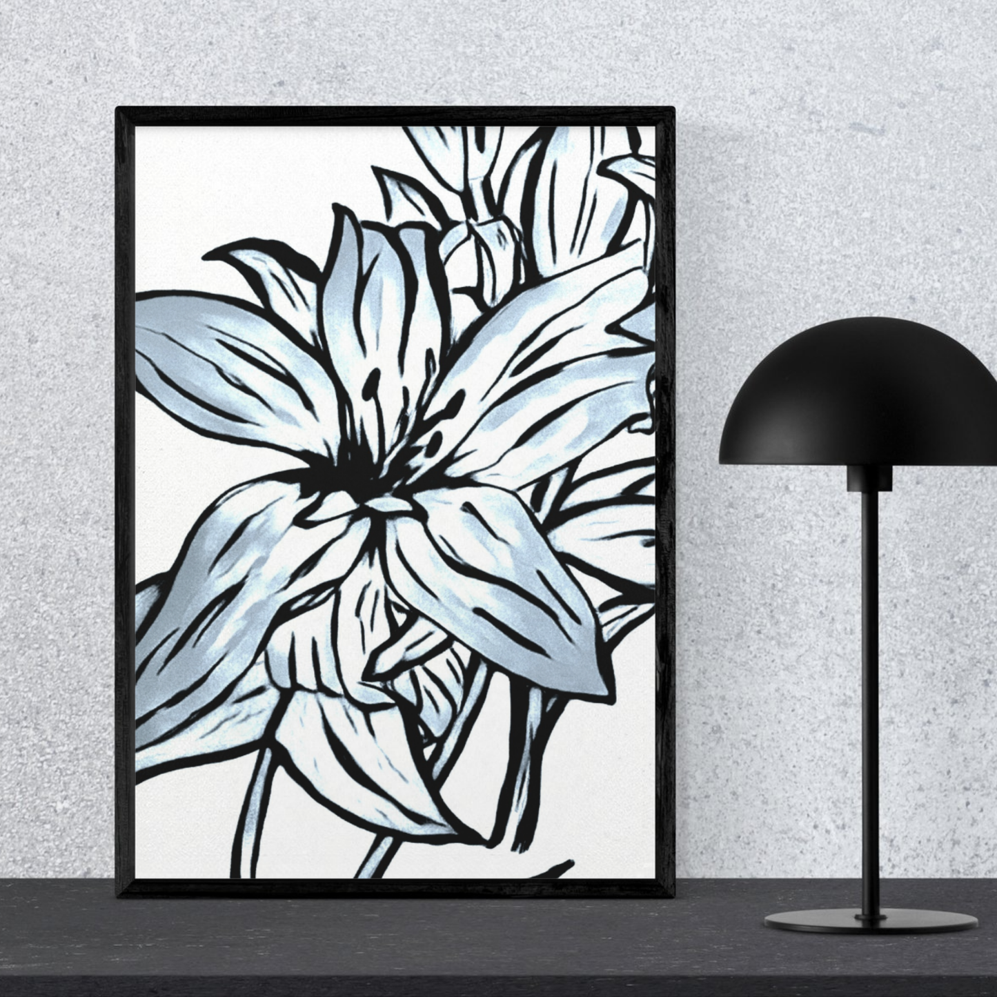 The Silver-Cast Lily | Digital Download
