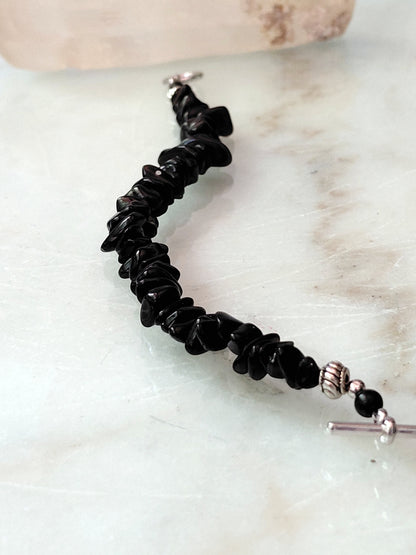 Black Tourmaline Toggle