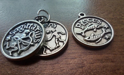 Silver Astrology Medallion