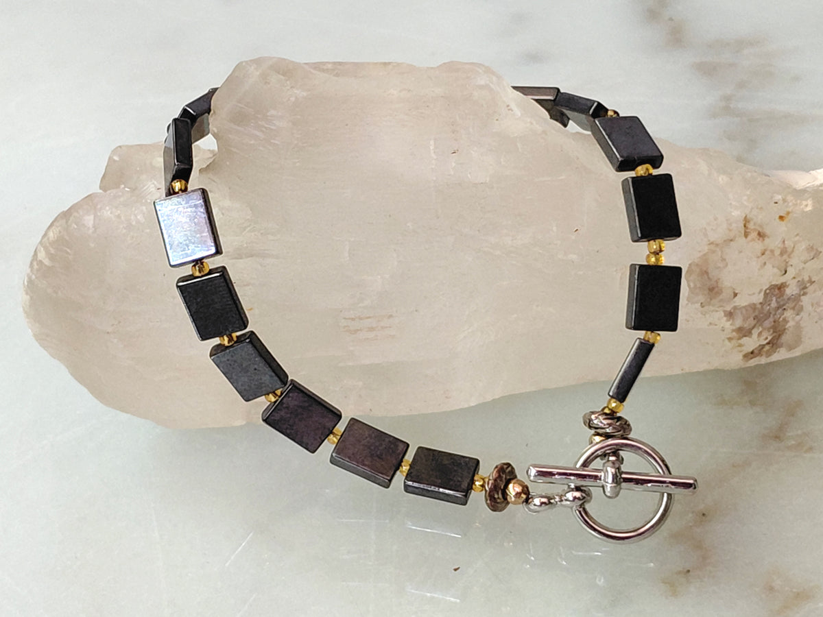 The Hematite Block Toggle