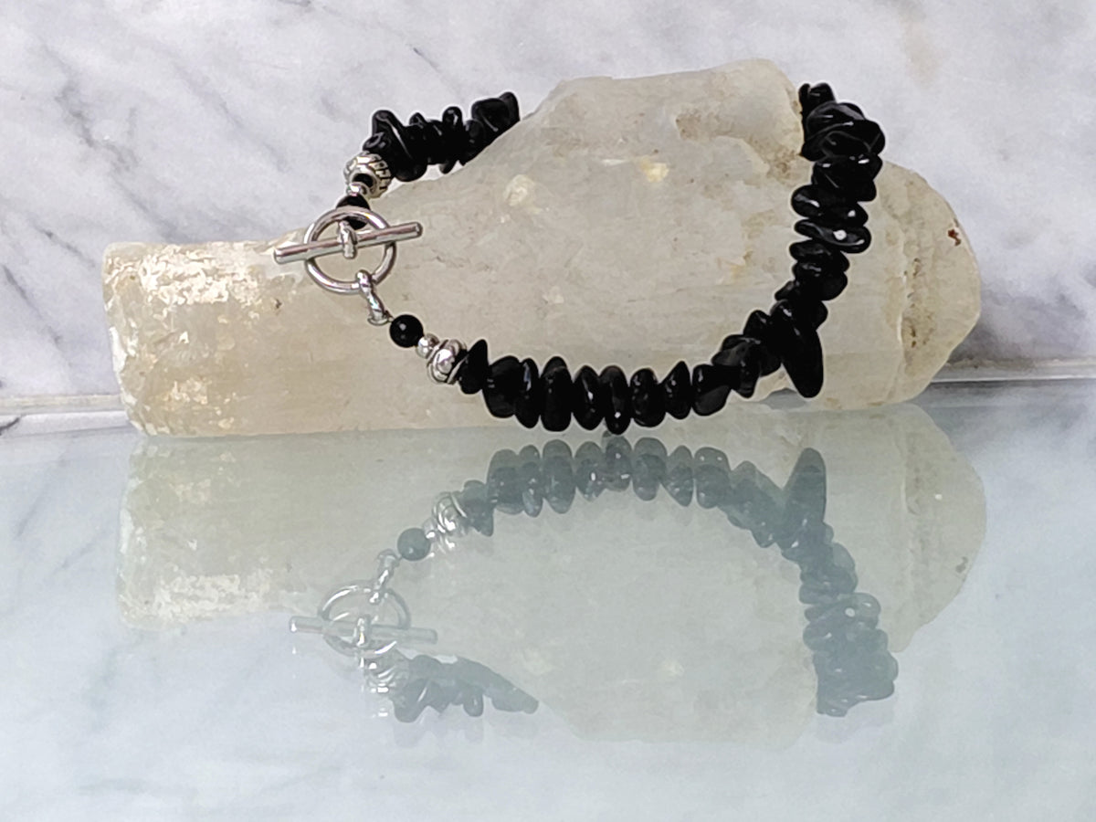 Black Tourmaline Toggle